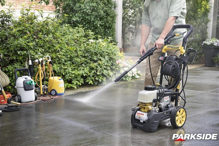 Nettoyeur haute pression Parkside : puissance et efficacité