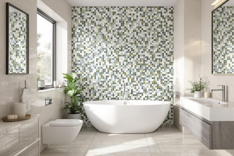 Carrelage et mosaïque pour salle de bain : conseils et tendances