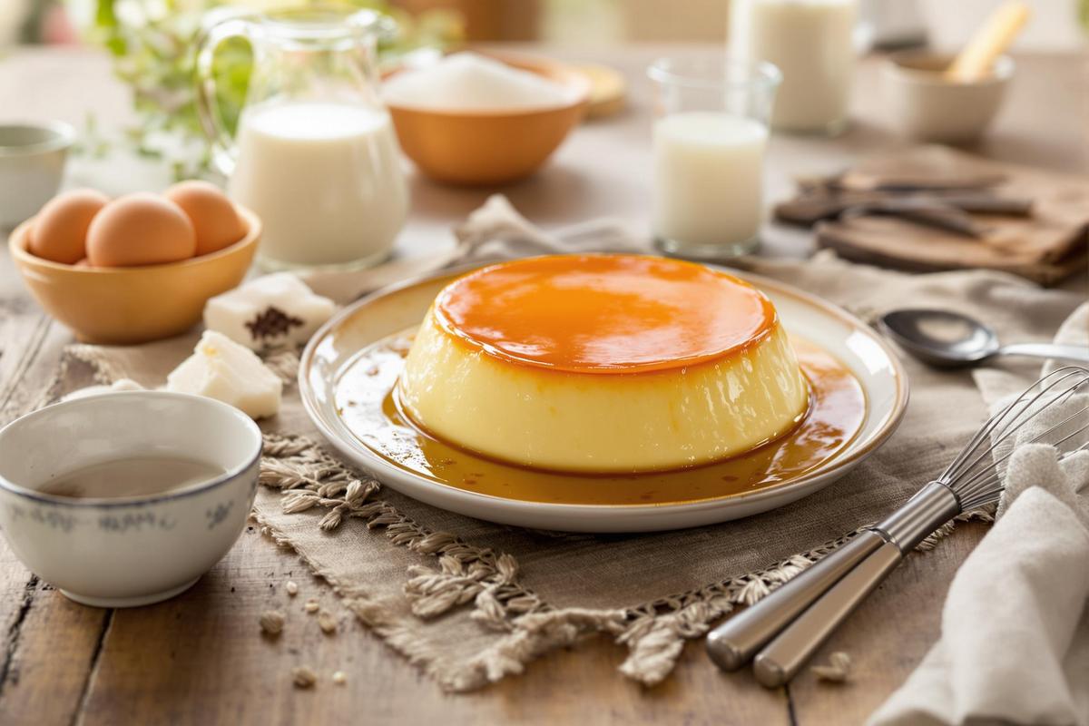 Comme chez ma grand-mère : voici comment préparer un flan réconfortant avec seulement 3 ingrédients