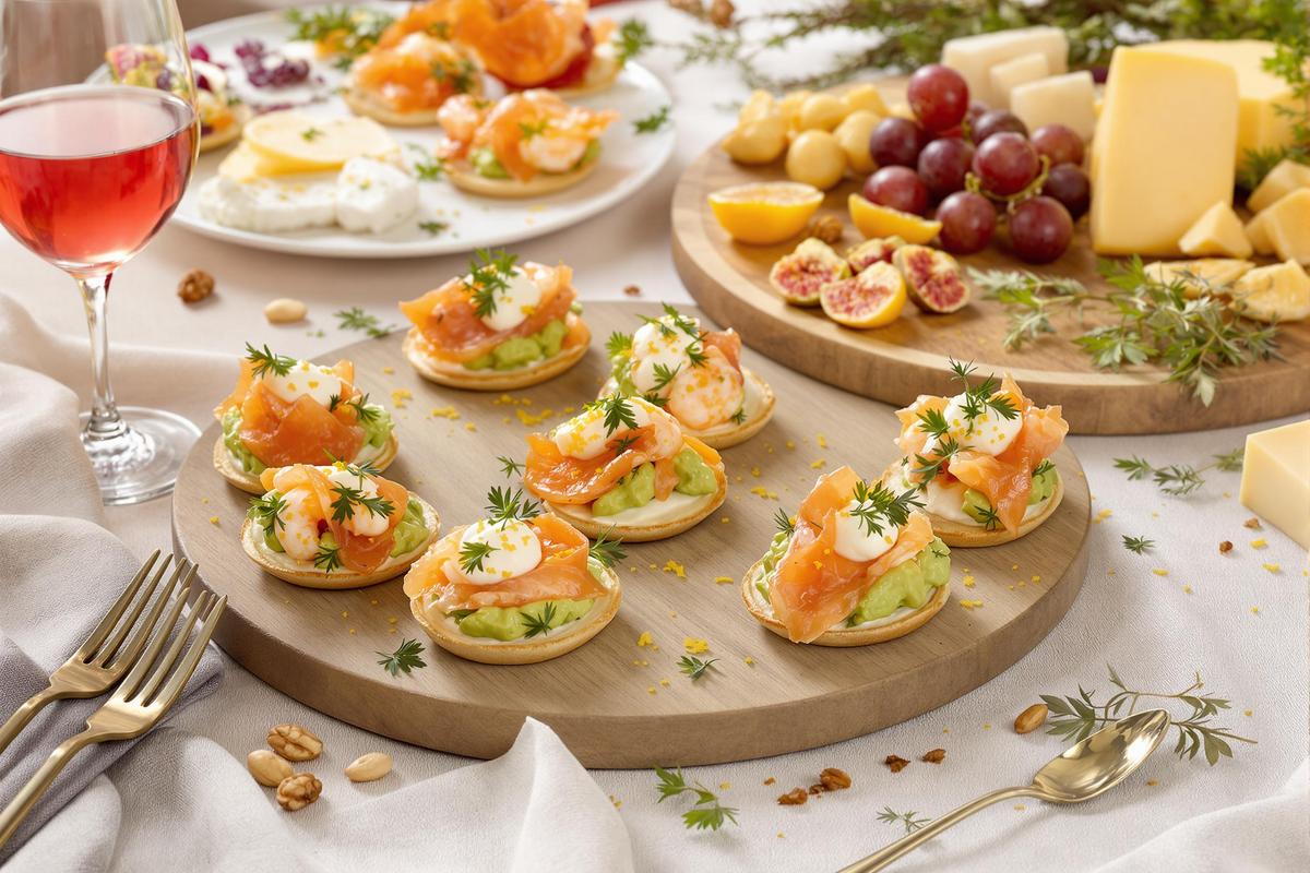 Trois idées apéro élégantes et faciles à préparer pour un effet wahou garanti à table